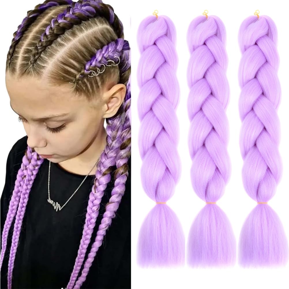 24-Inch Purple Ponytail Hair E - Hair Band Elastic recensie en prijs