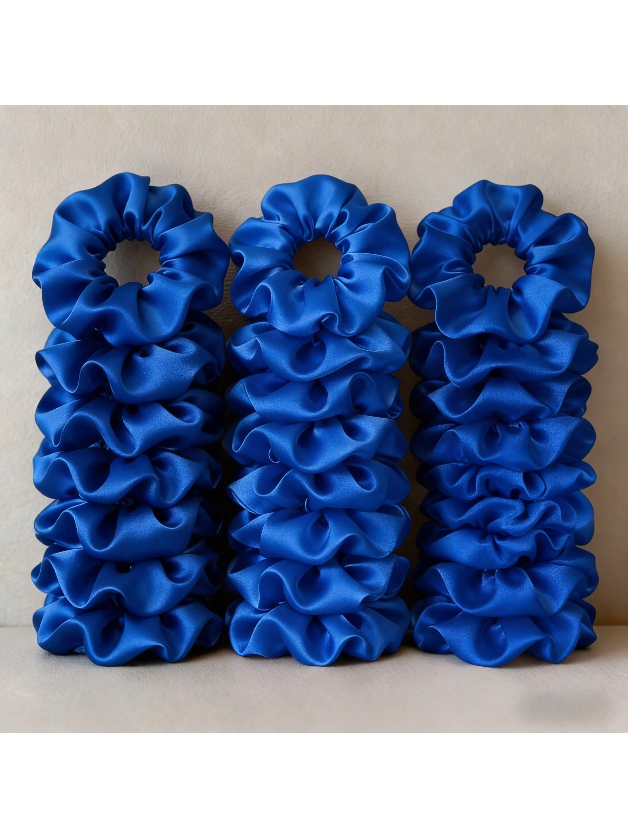 12/24pcs Solid Color Satin Hai - Scrunchie Satin Set recensie en prijs