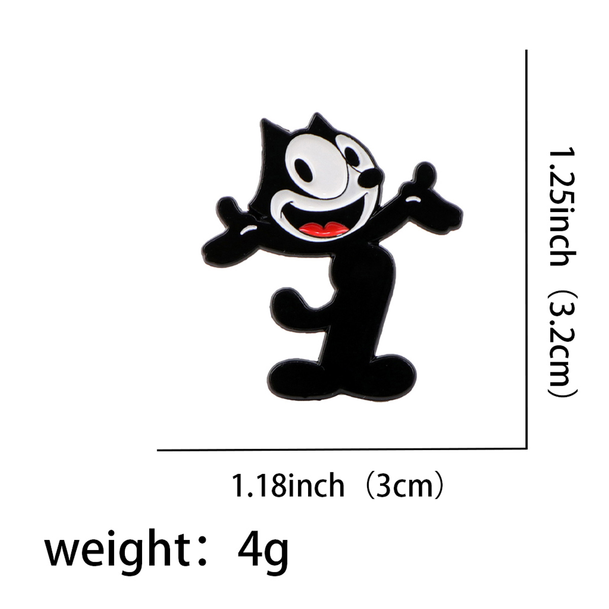 Cute Cartoon Animal Enamel Pin - Women Accessories Picture recensie en prijs