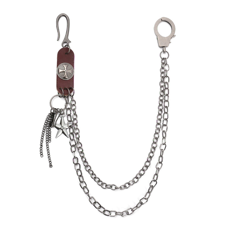 Punk Steet Cowhide Keychains C - Women Accessories Pk recensie en prijs