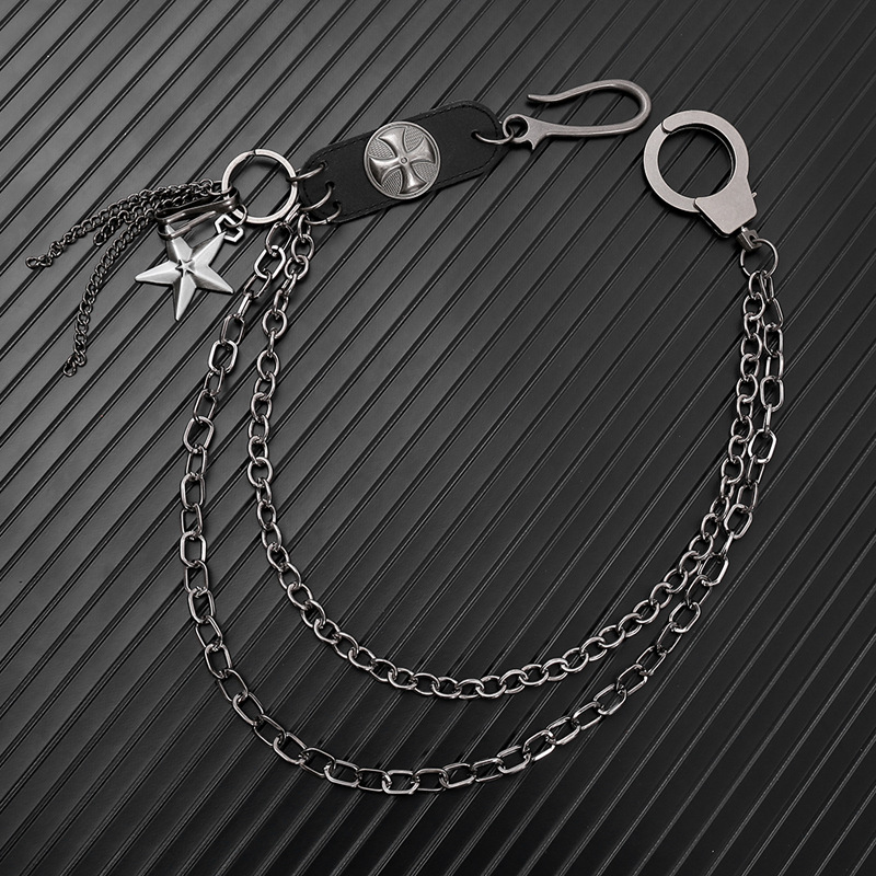 Punk Steet Cowhide Keychains C - Women Accessories Pk recensie en prijs