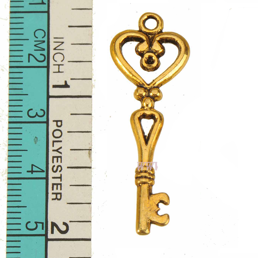 40pcs Gold Keys Charms Pendant - Women'S Accessories Manufacturers recensie en prijs