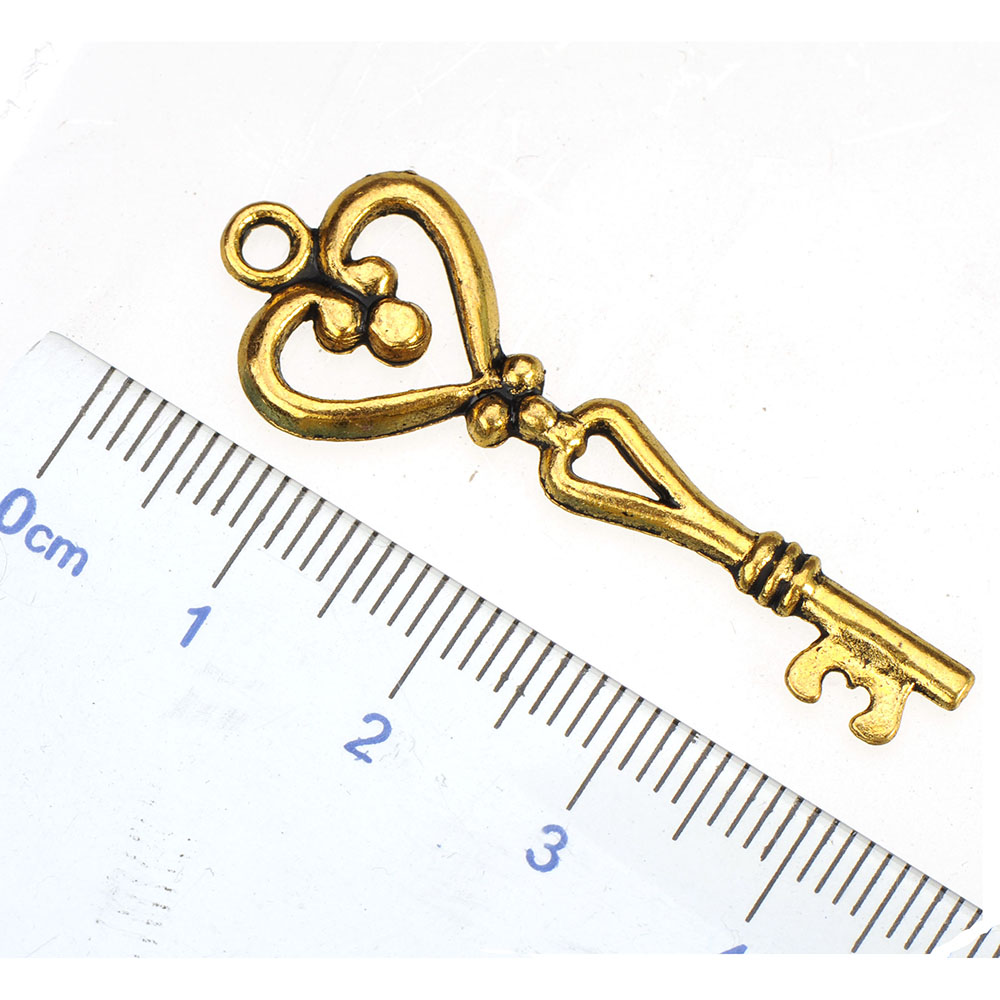 40pcs Gold Keys Charms Pendant - Women'S Accessories Manufacturers recensie en prijs