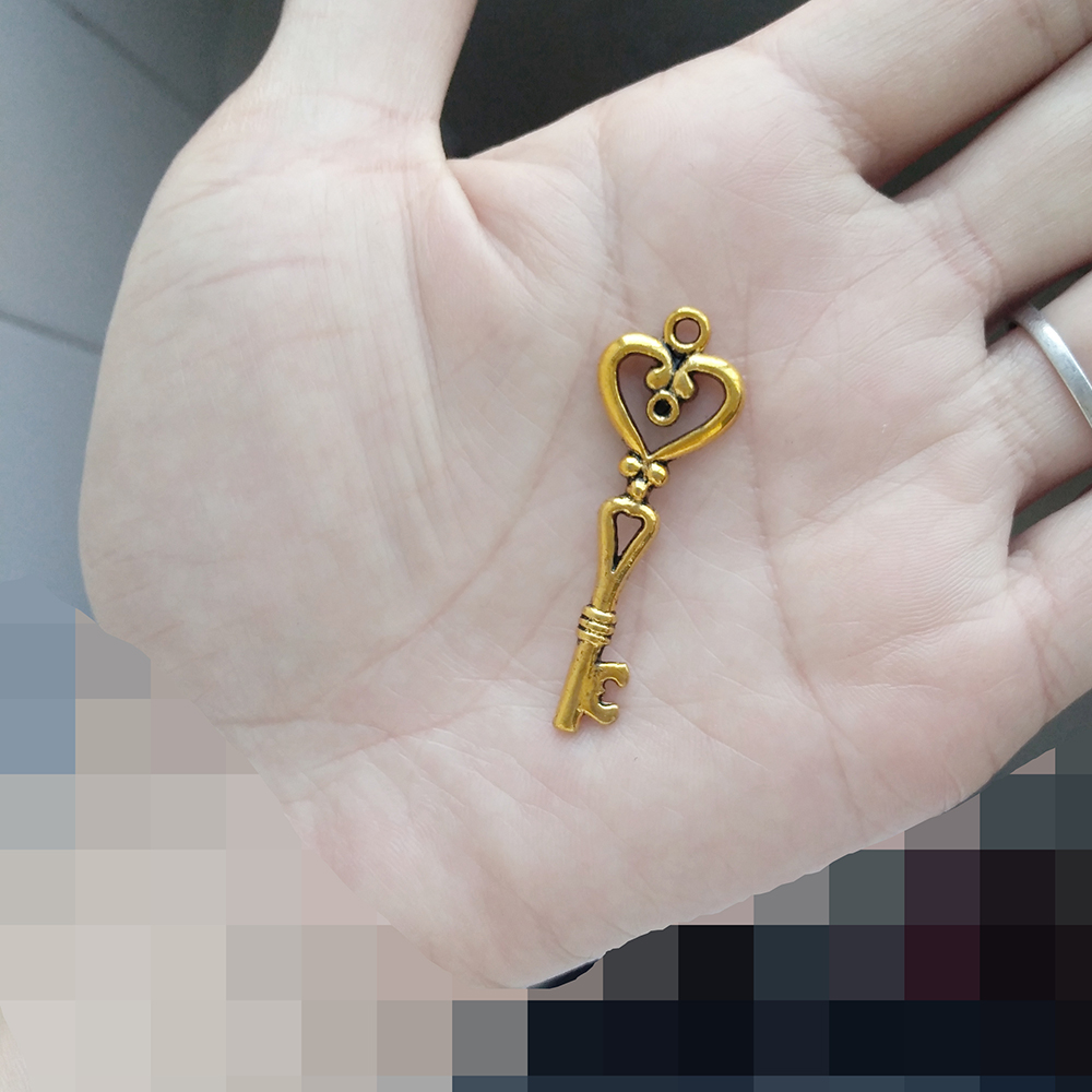 40pcs Gold Keys Charms Pendant - Women'S Accessories Manufacturers recensie en prijs