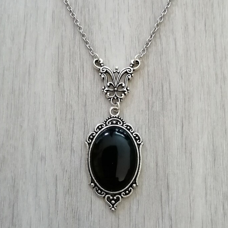 Gothic Black Crystal Charm Nec - Women'S Vampire Accessories recensie en prijs