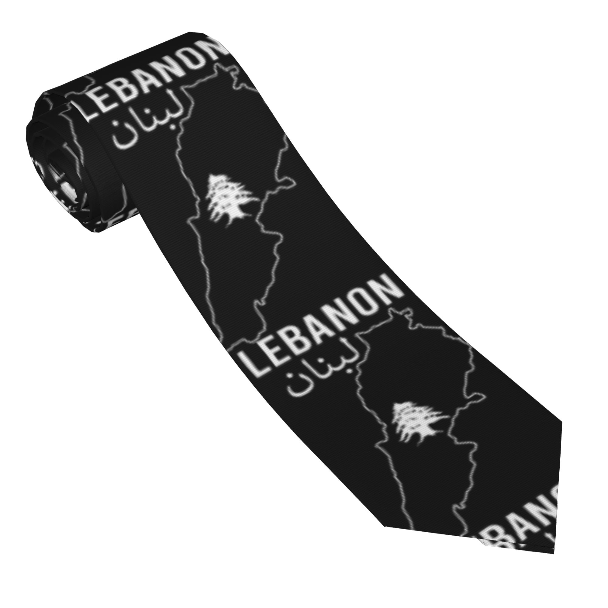 Lebanon Flag Map Beirut Tie Ce - Women Accessories Lebanon recensie en prijs