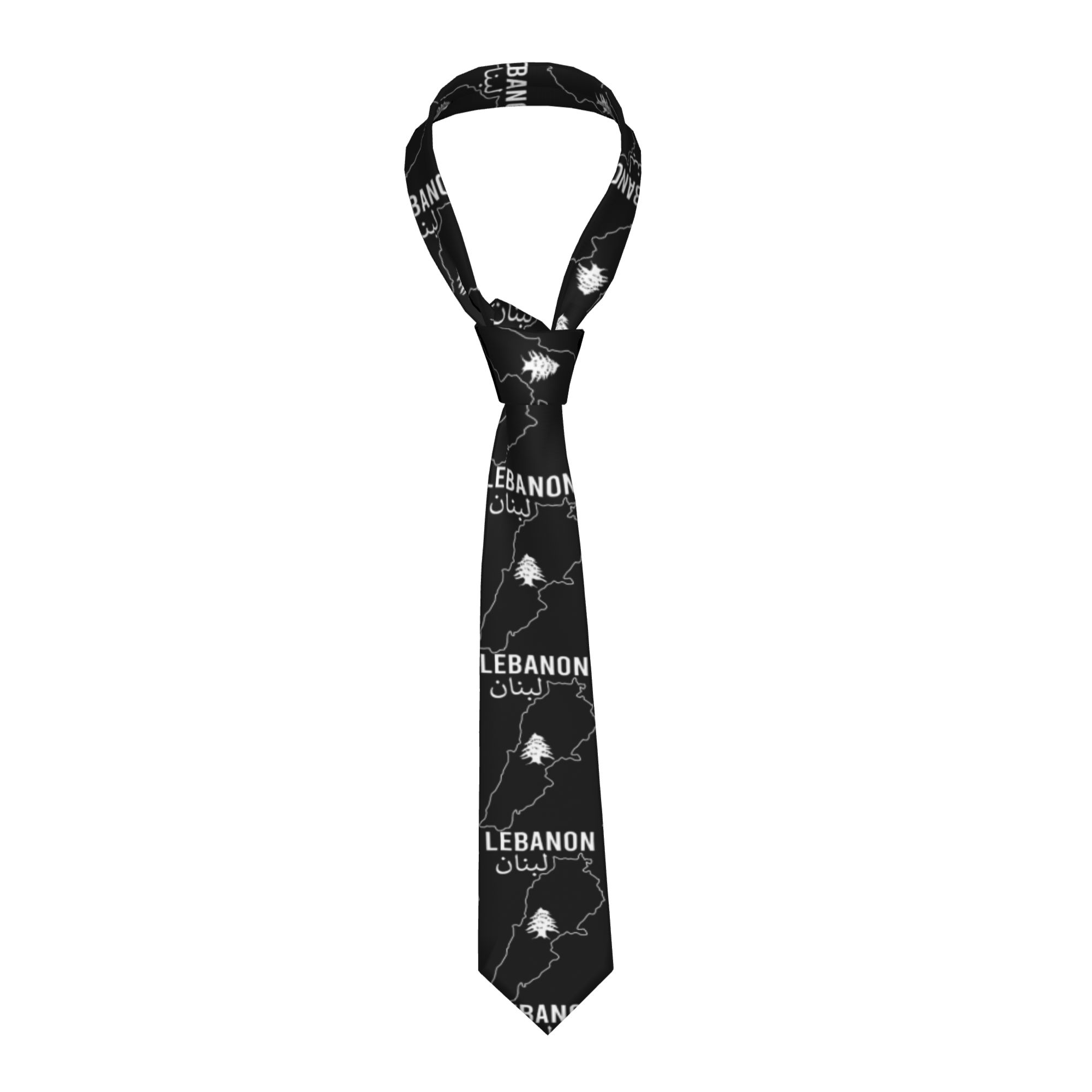 Lebanon Flag Map Beirut Tie Ce - Women Accessories Lebanon recensie en prijs