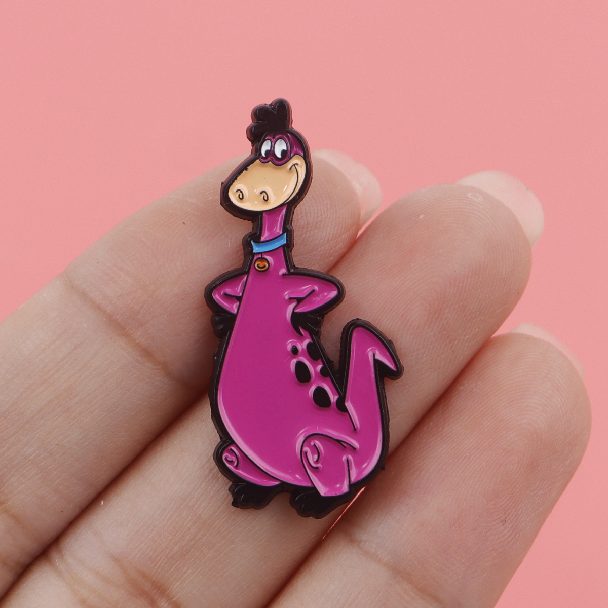 Cartoon Dinosaur Enamel Pin Ba - Women Accessories Picture recensie en prijs