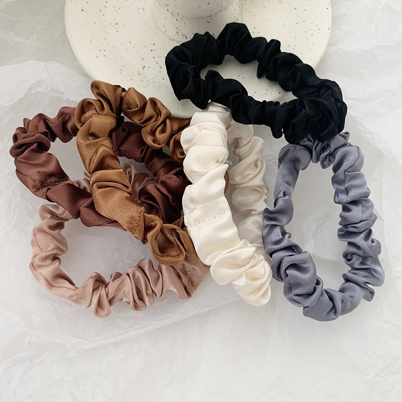 1 Set Satin Silk Solid Color S - Scrunchie Satin Set recensie en prijs