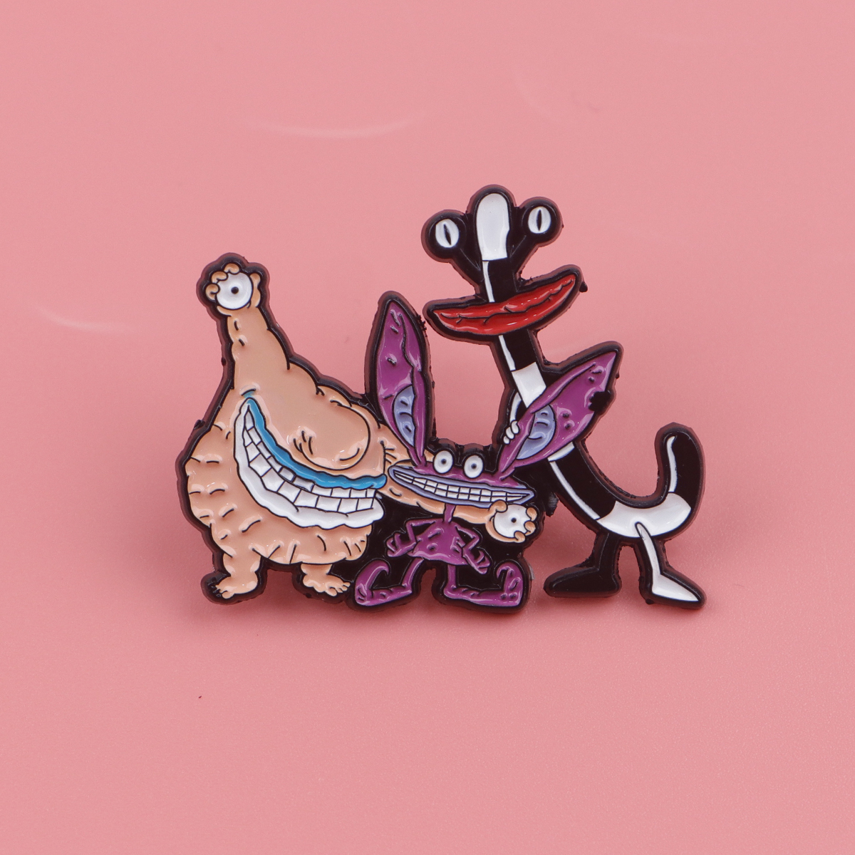 Cartoon Monster Enamel Pin Bad - Women Accessories Picture recensie en prijs