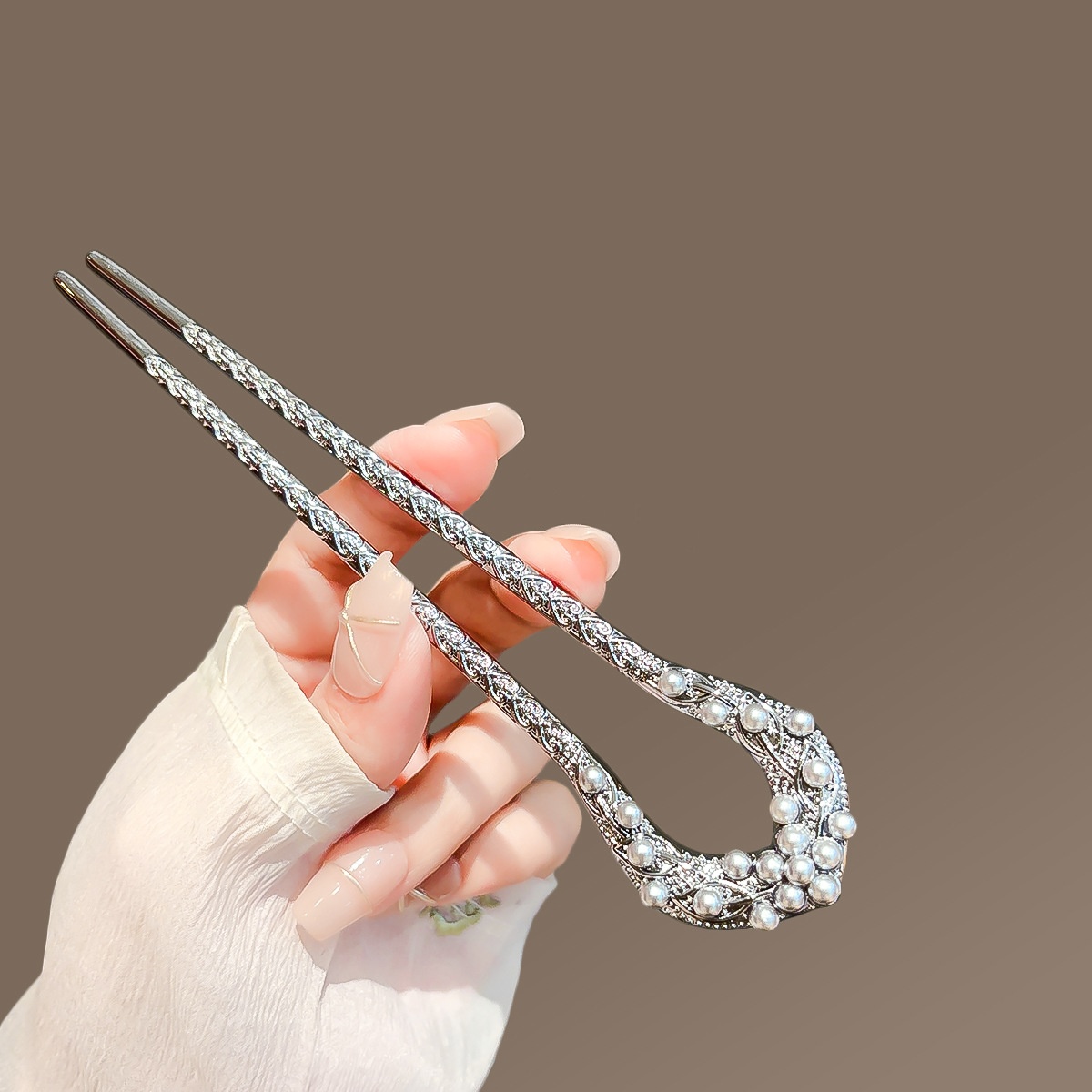 New Pearl U Shaped Hairpin For - Hair Fork Stick recensie en prijs