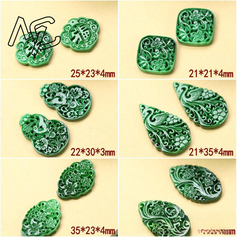 2pcs DIY Natural Dry Green Eme - Women'S Accessories recensie en prijs
