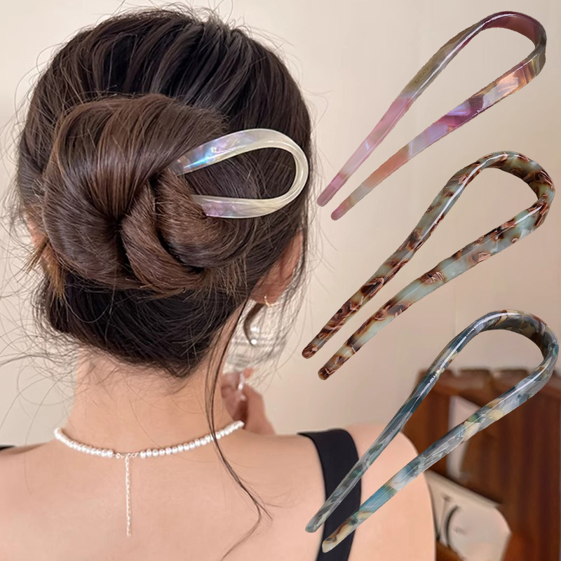 U-Shaped Hair Sticks Acetate A - Hair Fork Stick recensie en prijs