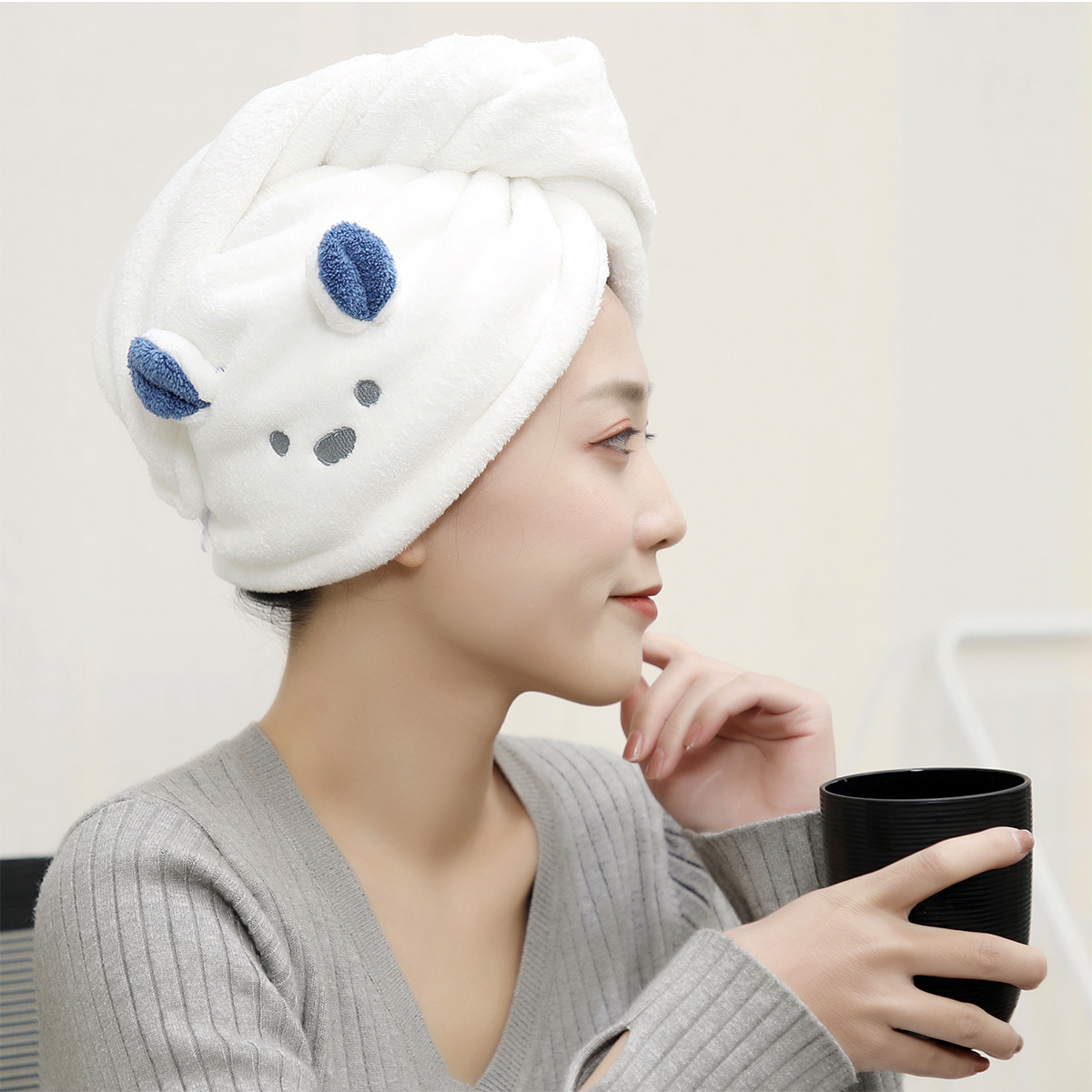 Hair Towel Cartoon Cute Absorb - Hair Band Elastic recensie en prijs