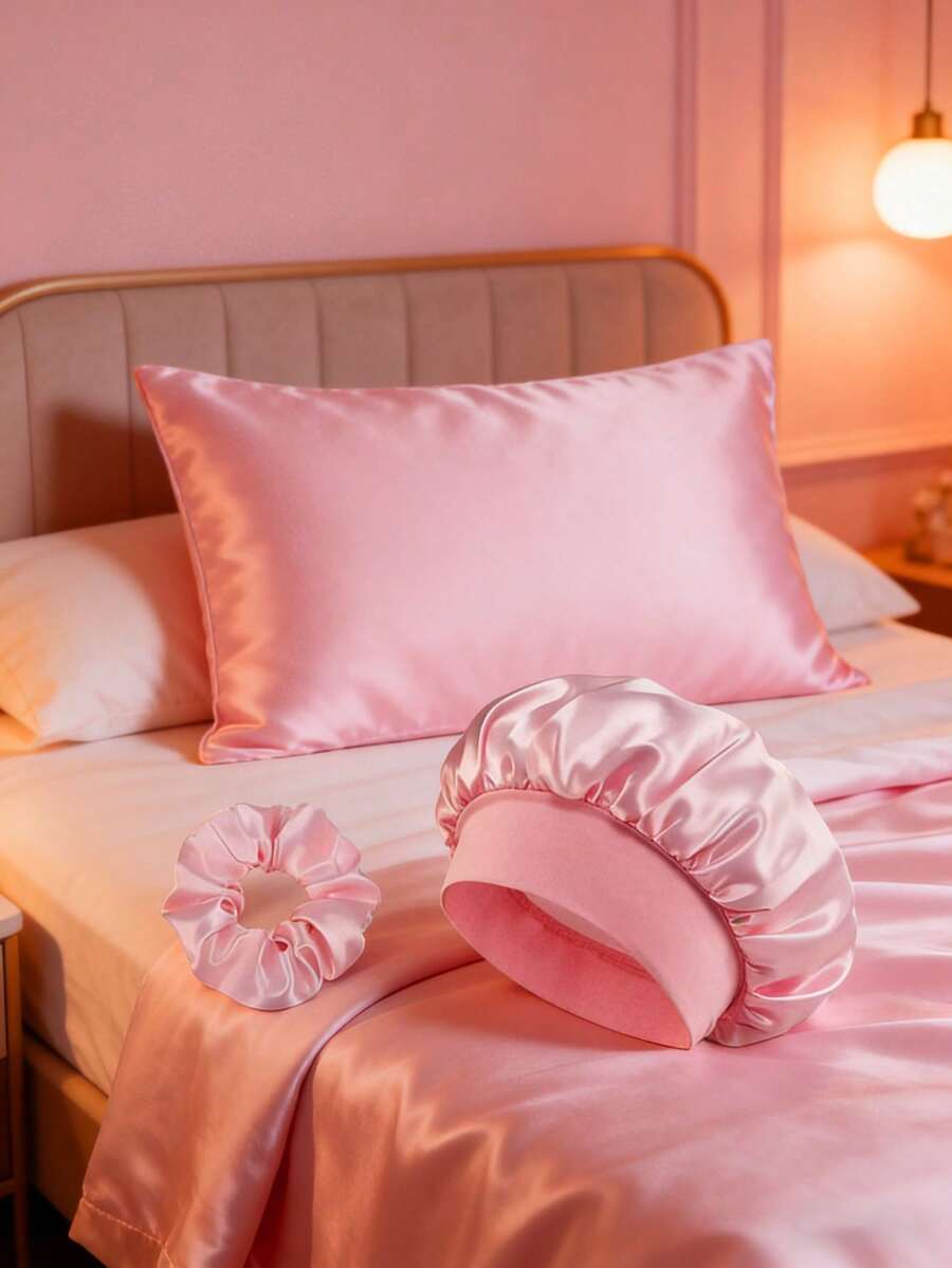 Satin Pillowcase Set For Hair  - Scrunchie Satin Set recensie en prijs