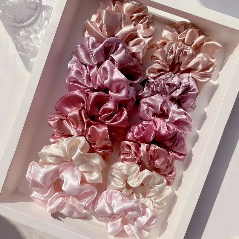 16pcs Soft Satin Scrunchies El - Scrunchie Satin Set recensie en prijs