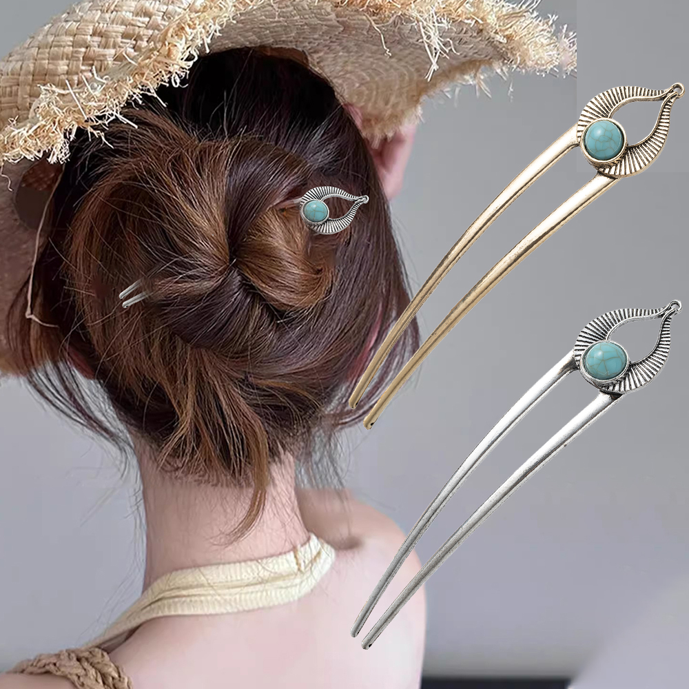 Egypt Turquoise U Shape Hair F - Hair Fork Stick recensie en prijs