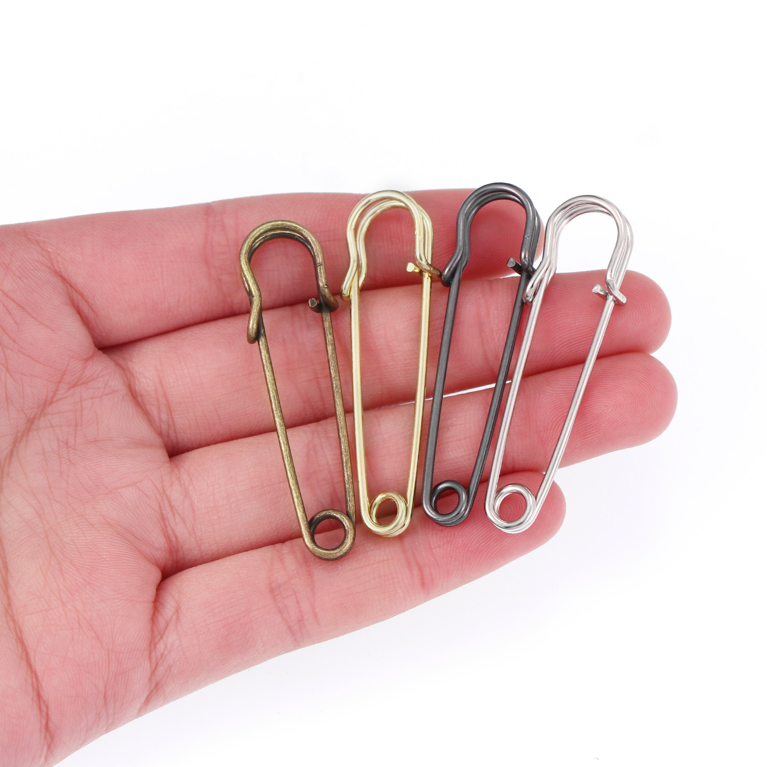 20Pcs 50mm Metal Safety Pins S - Brooch Pin Gold recensie en prijs