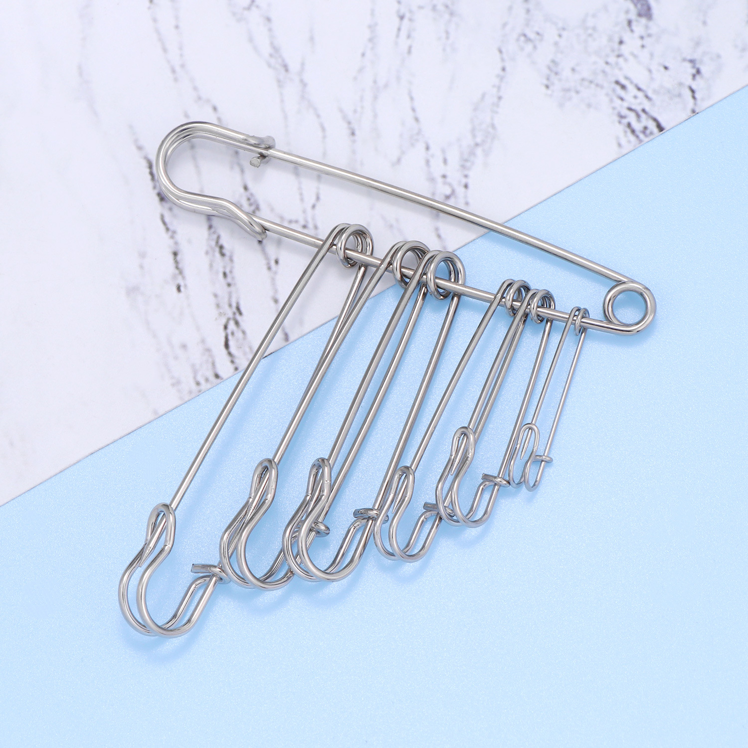 20Pcs 50mm Metal Safety Pins S - Brooch Pin Gold recensie en prijs