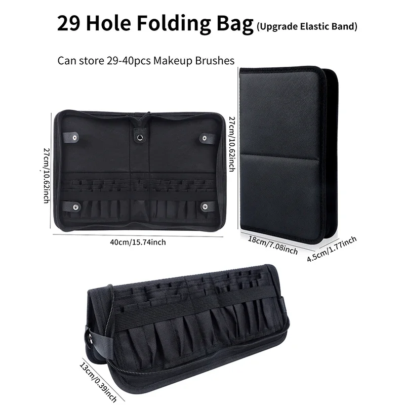 29/23 Holes Foldable Makeup Br - Women Accessories Organizer recensie en prijs