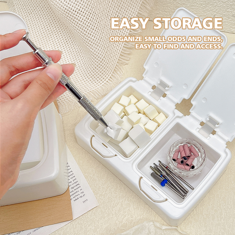 Nail Art Studio Storage Box Or - Women Accessories Organizer recensie en prijs