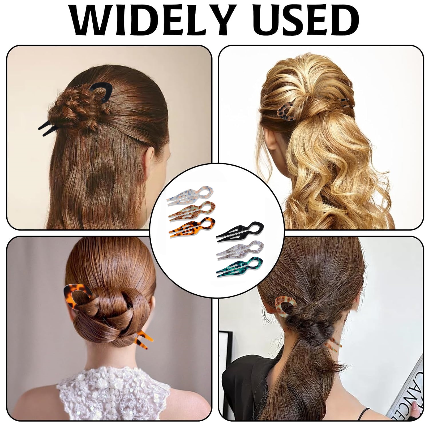 1 PC Acrylic Fish Tail U-shape - Hair Fork Stick recensie en prijs