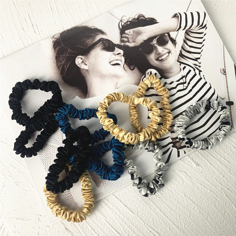 3PCS 100% Real Silk Hair Skinn - Scrunchie Satin Set recensie en prijs