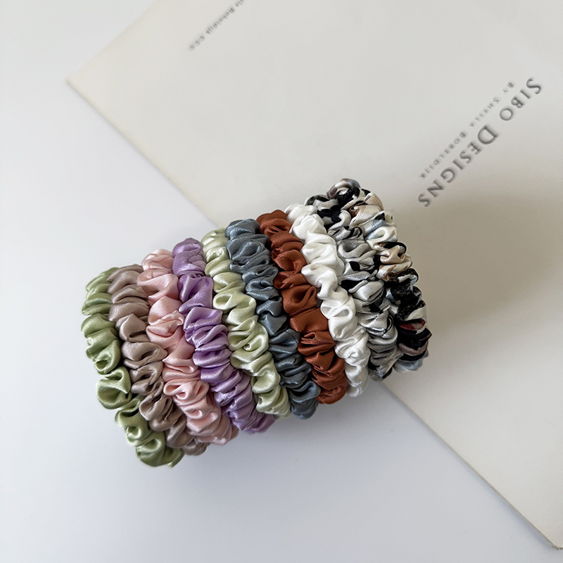 3PCS 100% Real Silk Hair Skinn - Scrunchie Satin Set recensie en prijs