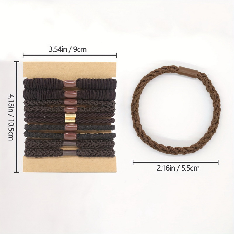 10pcs/set Women Elastic Hair R - Scrunchie Satin Set recensie en prijs