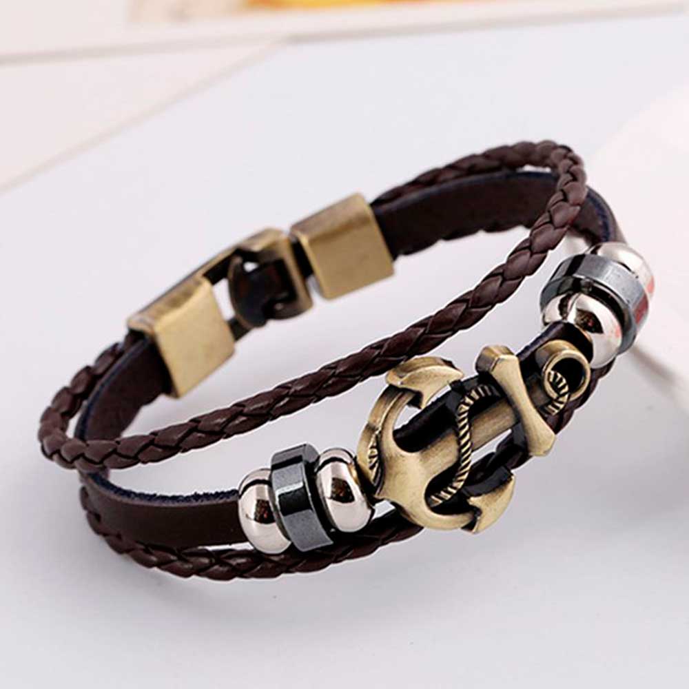 Multi Layered Vintage Leather  - Women Accessories Pk recensie en prijs