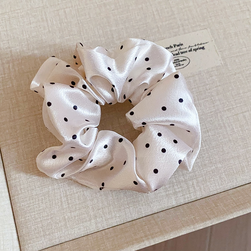 1/2 Pcs Black White Dot Hair S - Scrunchie Satin Set recensie en prijs