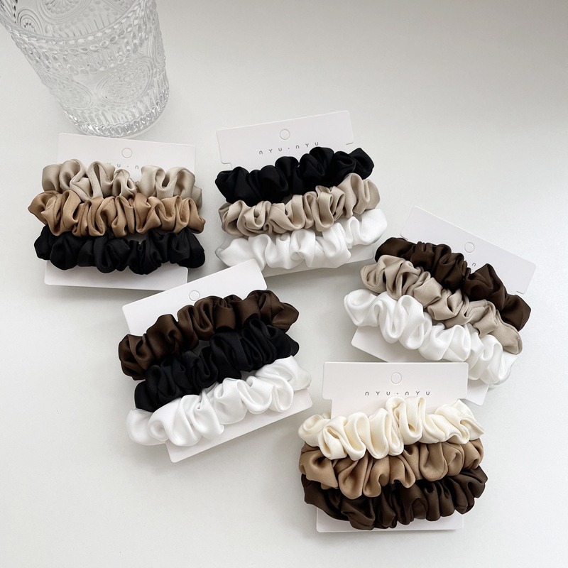 3Pcs/Set Satin Hair Scrunchies - Scrunchie Satin Set recensie en prijs