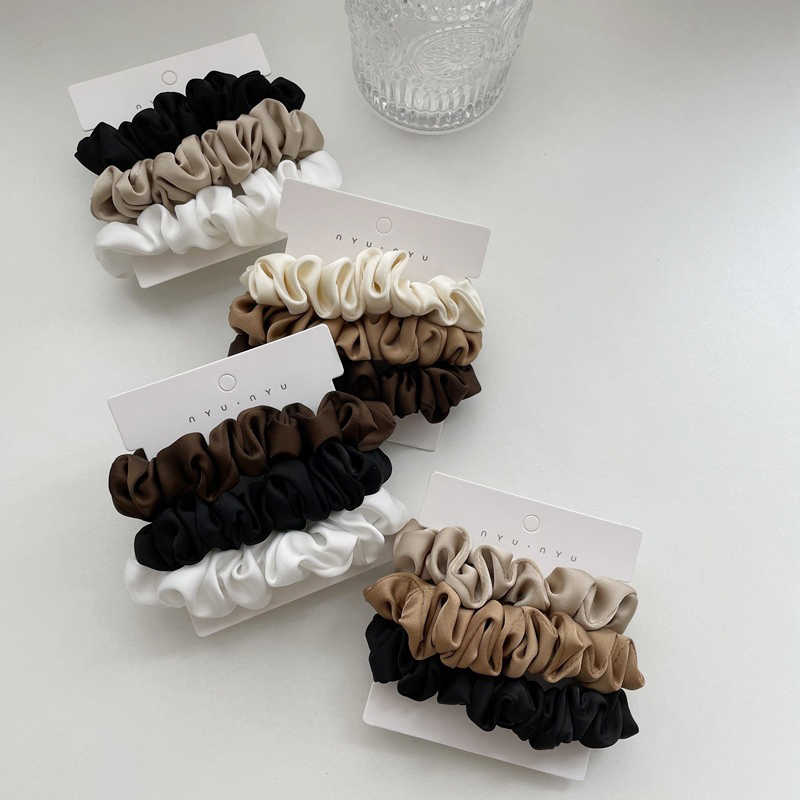 3Pcs/Set Satin Hair Scrunchies - Scrunchie Satin Set recensie en prijs