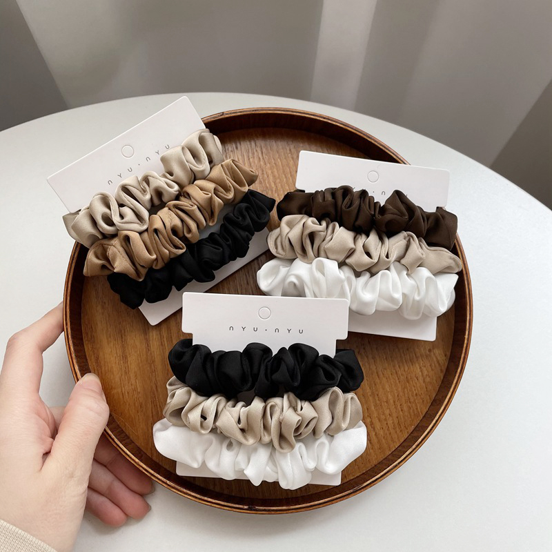 3Pcs/Set Satin Hair Scrunchies - Scrunchie Satin Set recensie en prijs