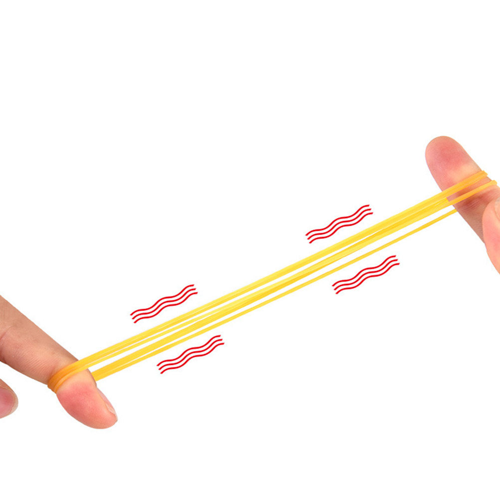 1 Box Yellow Rubber Bands 50G  - Hair Band Elastic recensie en prijs