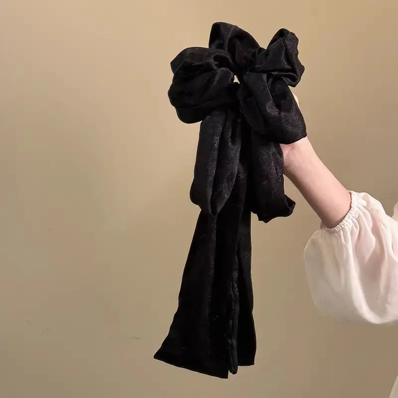 French Vintage Bow Hair Tie Se - Scrunchie Satin Set recensie en prijs