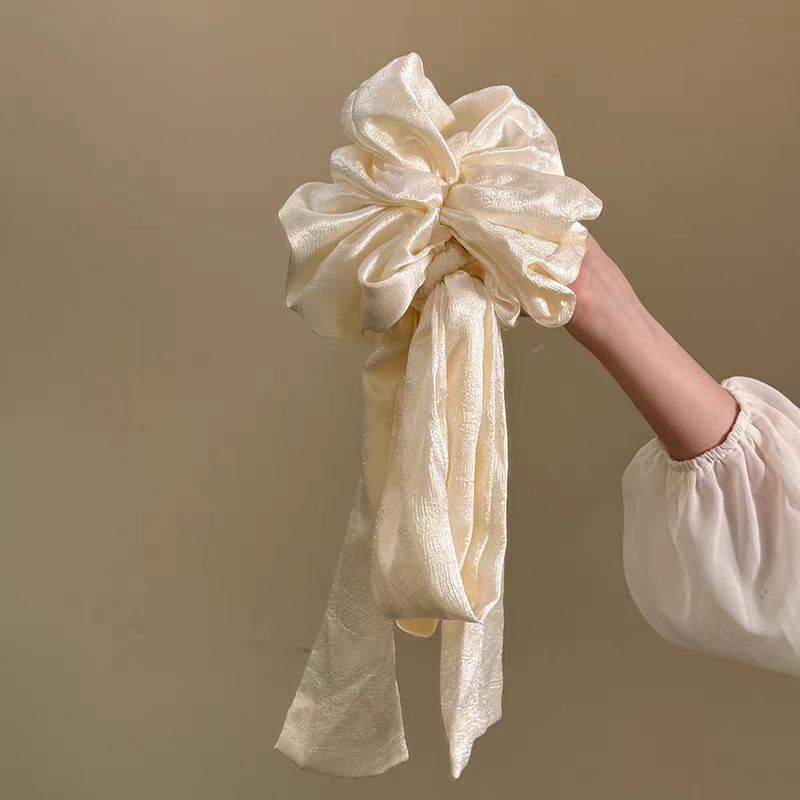 French Vintage Bow Hair Tie Se - Scrunchie Satin Set recensie en prijs