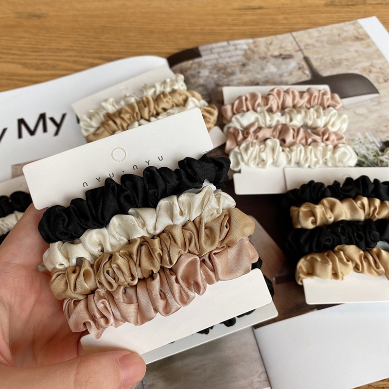 4PCS/Set Satin Silk Scrunchies - Scrunchie Satin Set recensie en prijs