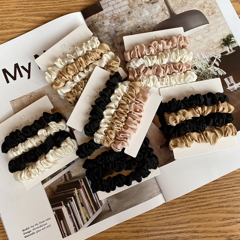 4PCS/Set Satin Silk Scrunchies - Scrunchie Satin Set recensie en prijs