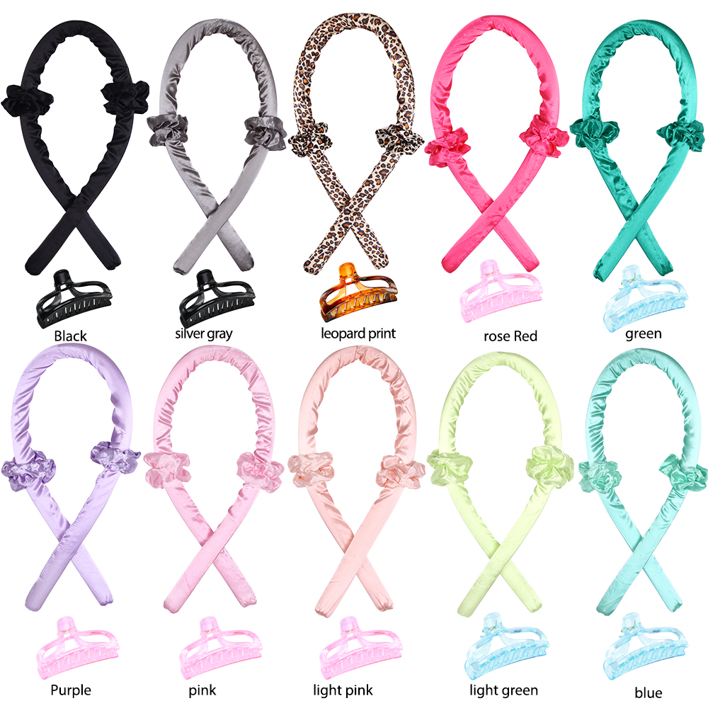 No Heat Silk Ribbon Rollers He - Scrunchie Satin Set recensie en prijs