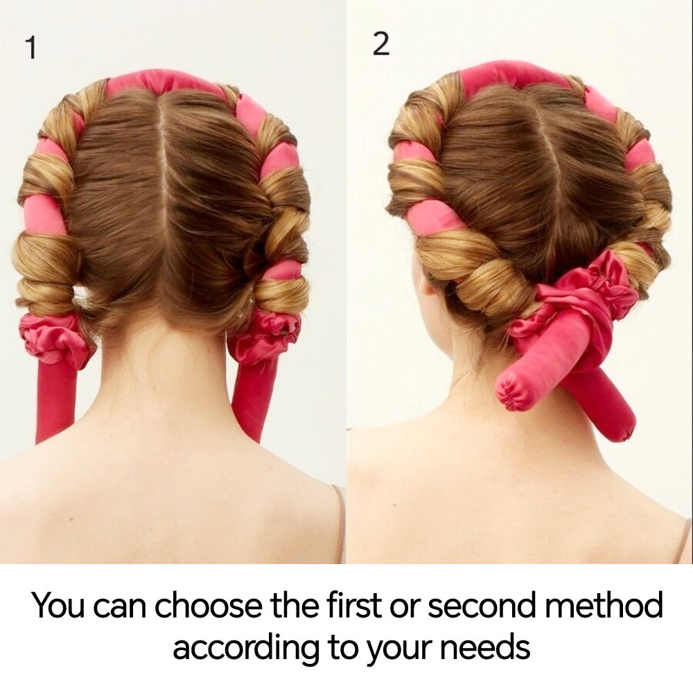 No Heat Silk Ribbon Rollers He - Scrunchie Satin Set recensie en prijs