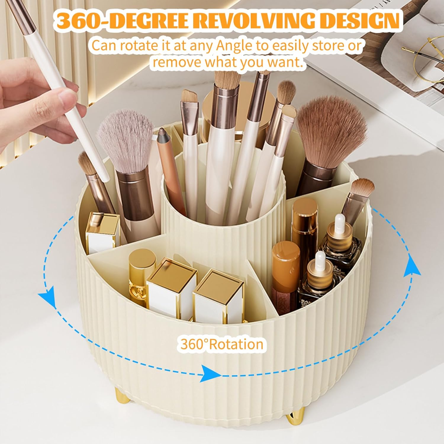 360° Rotating Makeup Cosmetic  - Women Accessories Organizer recensie en prijs