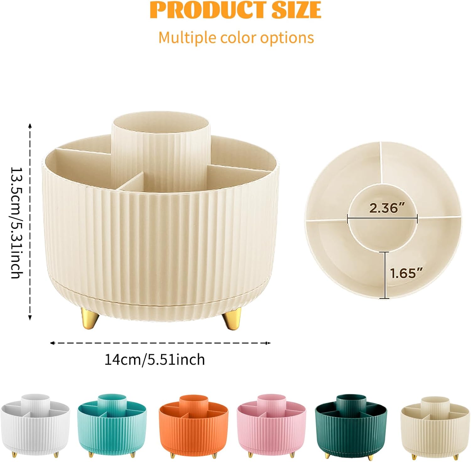 360° Rotating Makeup Cosmetic  - Women Accessories Organizer recensie en prijs